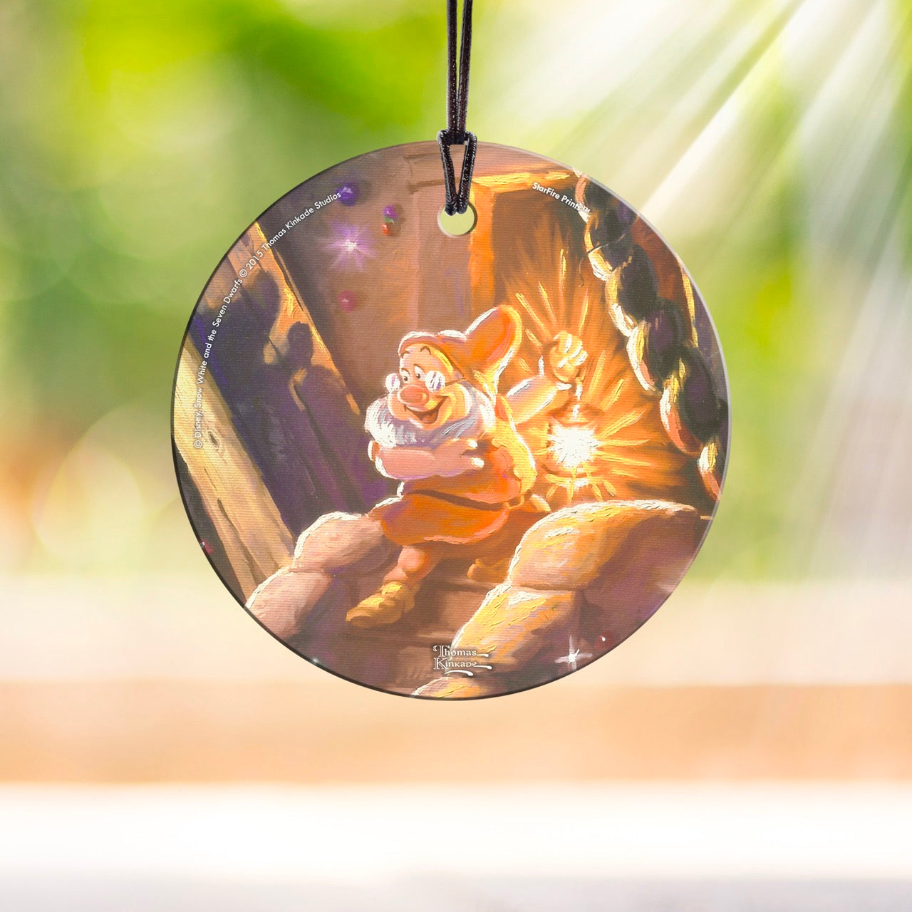 Disney (Snow White and the Seven Dwarfs – Doc) StarFire Prints™ Hanging Glass Print SPCIR561